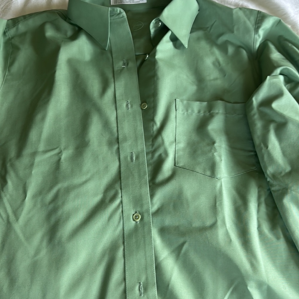 Foxcroft Wrinkle Free Collared Button Down - image 3